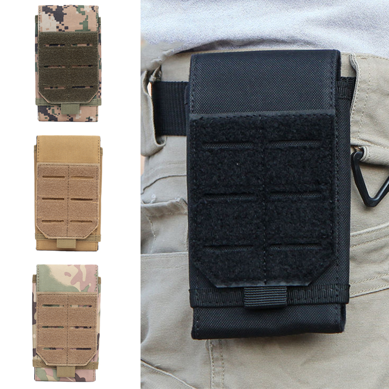 Edc Carry Box - Marsupio tattico per telefono Molle da