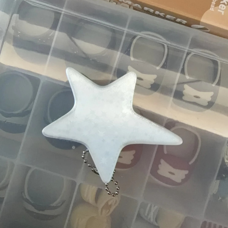 Avvolgicavo 3D a forma di stel - Cable Winder Keychain recensione e prezzo