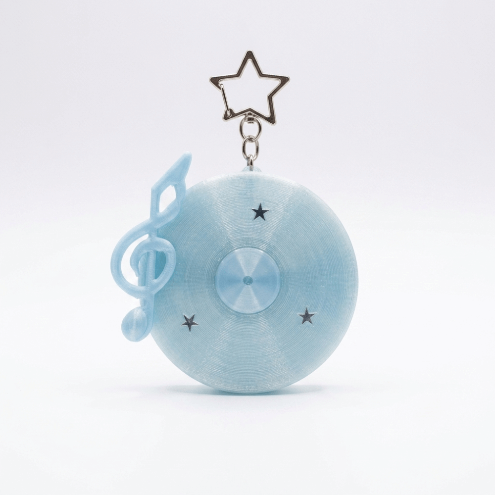 Portachiavi in vinile Y2K, sti - Cable Winder Keychain recensione e prezzo