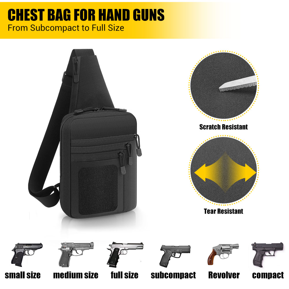 Borsa Tattica per Pistola, Fon - Edc Carry Handgun recensione e prezzo