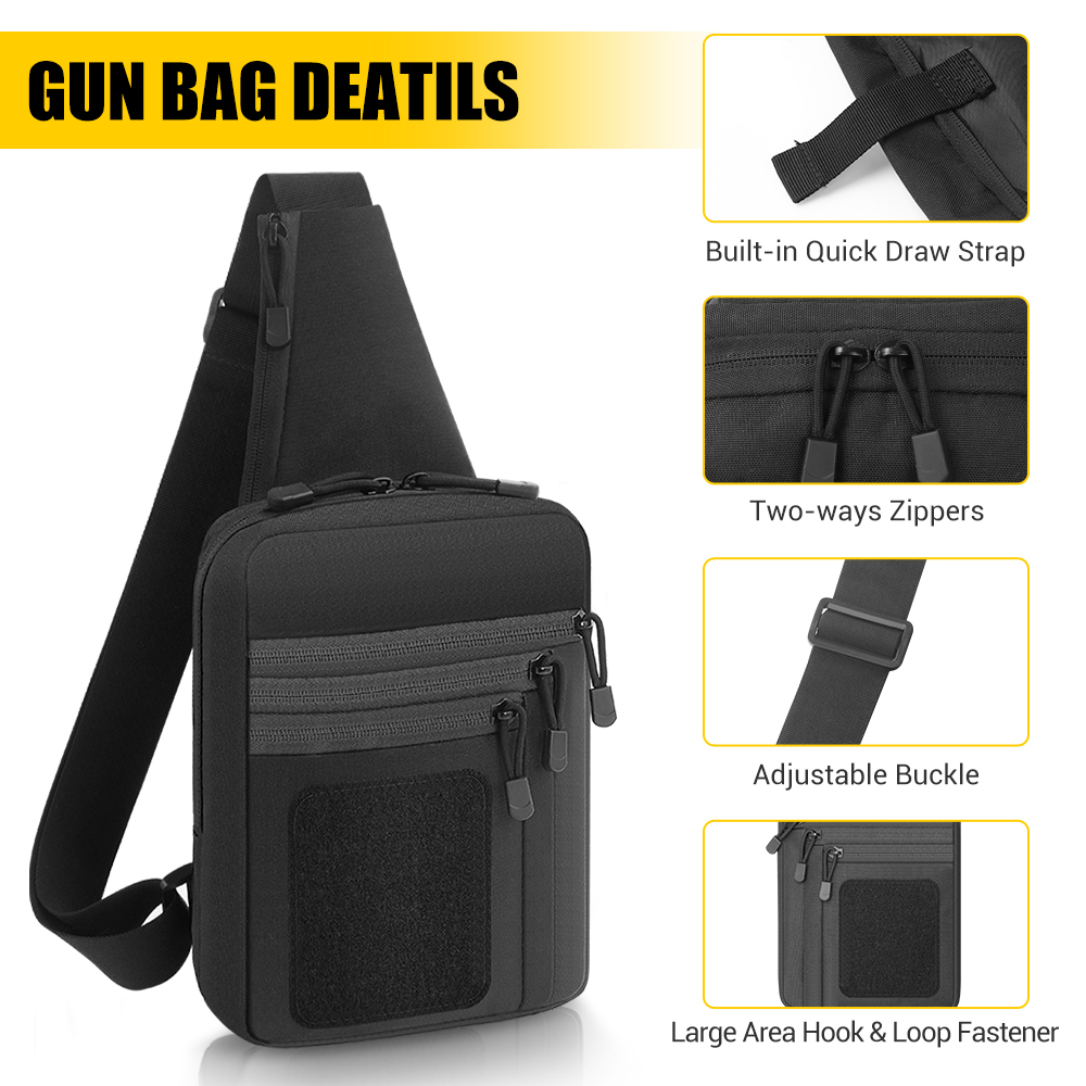 Borsa Tattica per Pistola, Fon - Edc Carry Handgun recensione e prezzo