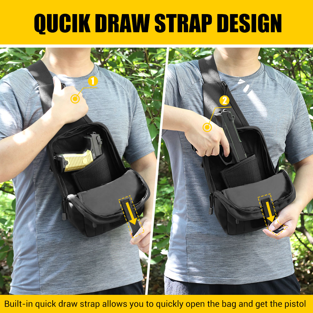 Borsa Tattica per Pistola, Fon - Edc Carry Handgun recensione e prezzo